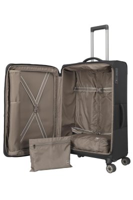 Travelite CROSSLITE 5.0 4w Trolley L erw. schwarz